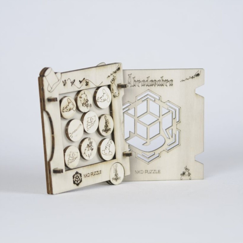 Pack of wooden construction games Nkd Puzzle NKD Puzzle - 2