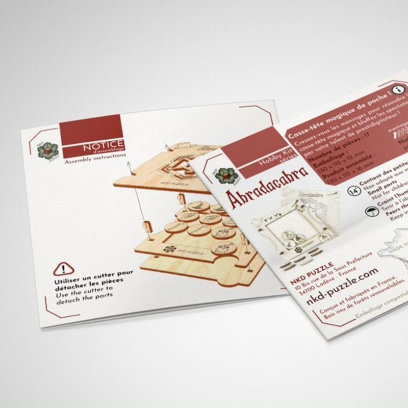 Pack Holzbauspiele Nkd Puzzle NKD Puzzle - 3