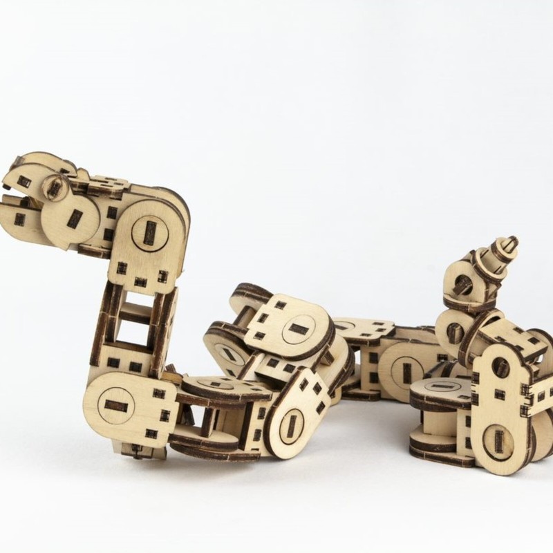 Pack of wooden construction games Nkd Puzzle NKD Puzzle - 9