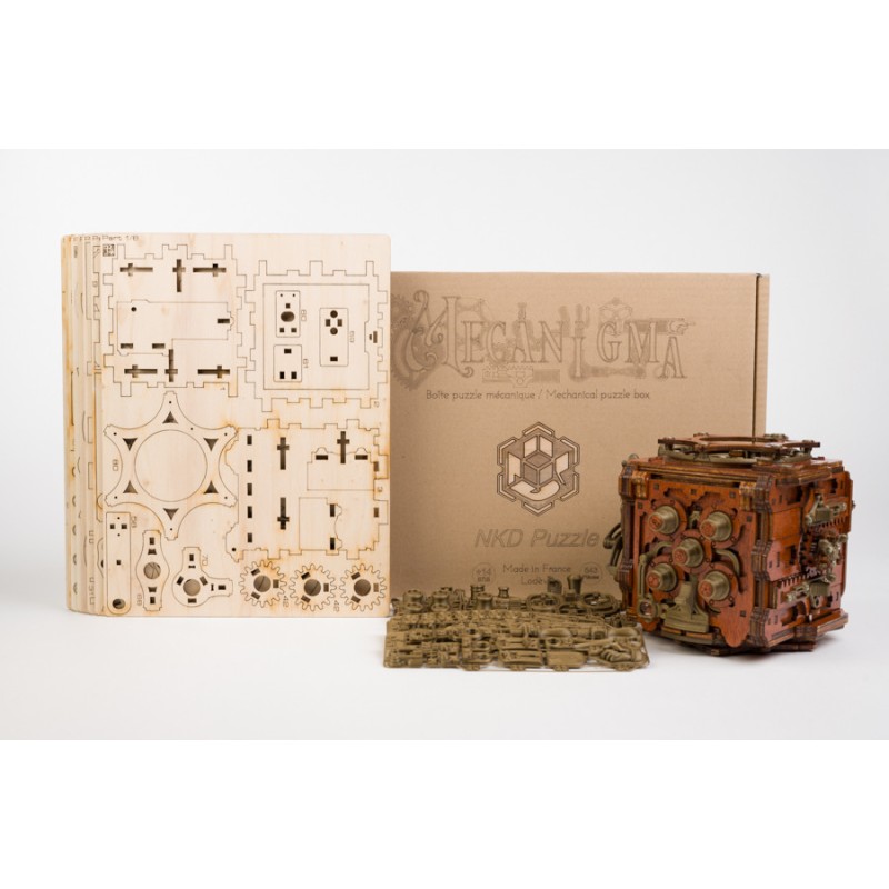 Full Pack Steampunk 5 kit NKD Puzzle - 9