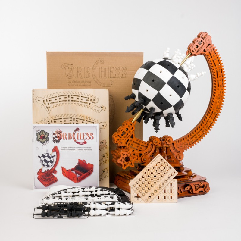Kit OrbChess - Spherical Chess Game-  - 11