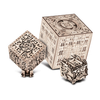 Puzzle Box Holzkonstruktion Spiele Pack