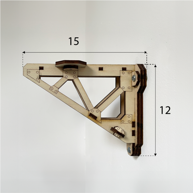 FL Steampunk Brackets: Strength and Style NKD Puzzle - 17