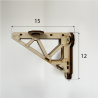 FL Steampunk Brackets: Strength and Style NKD Puzzle - 17 FL Steampunk Brackets: Strength and Style NKD Puzzle - 17
