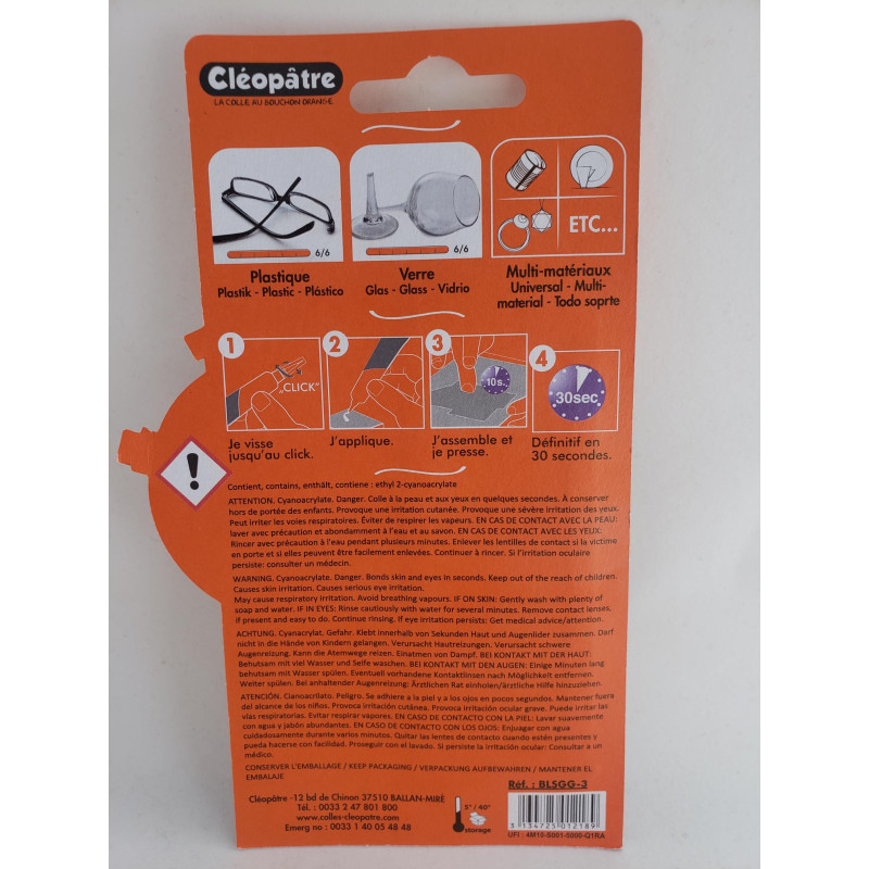 Colle Cyanoacrylate 3gr  - 2