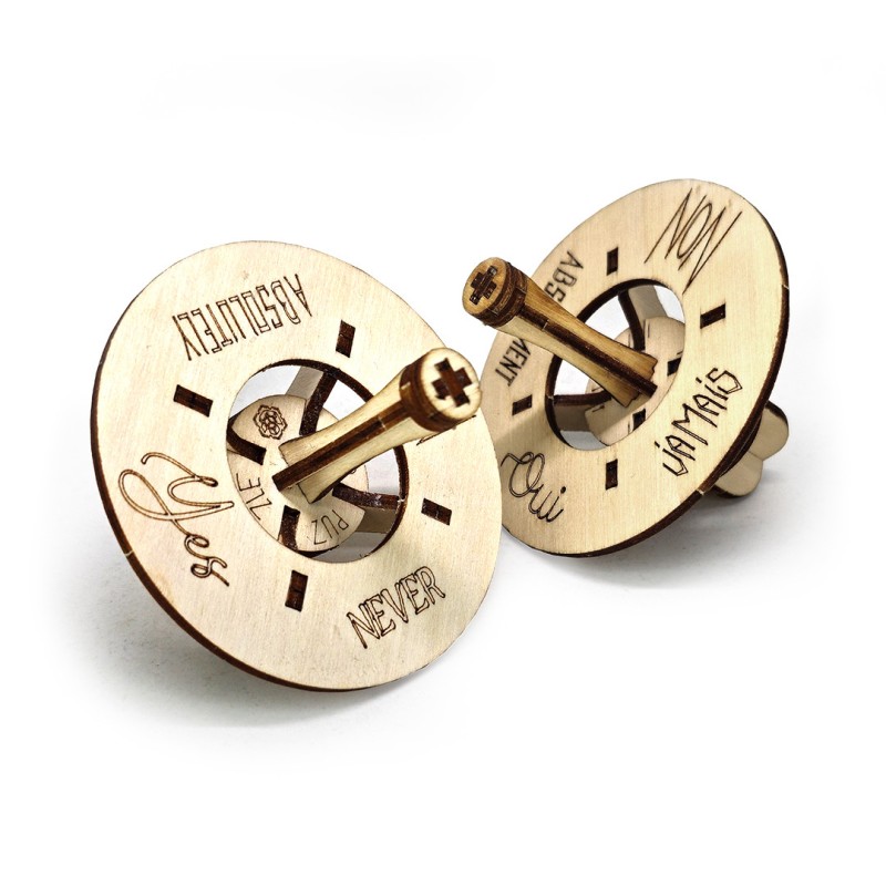 Kit Toupix Divinatory spinning top NKD Puzzle - 1