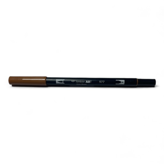 Tombow ABT Dual Brush Pen 977 - The Perfect Finishing Tool for Your Kits  - 1