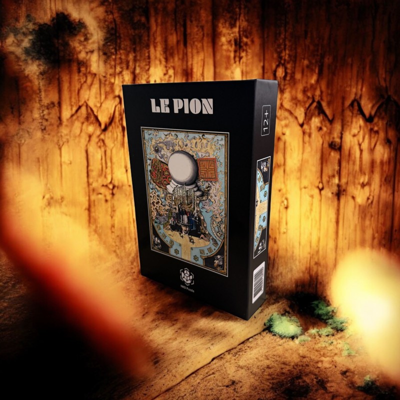 500-Piece Puzzle - Special Edition Le Pion x NKD Puzzle  - 2