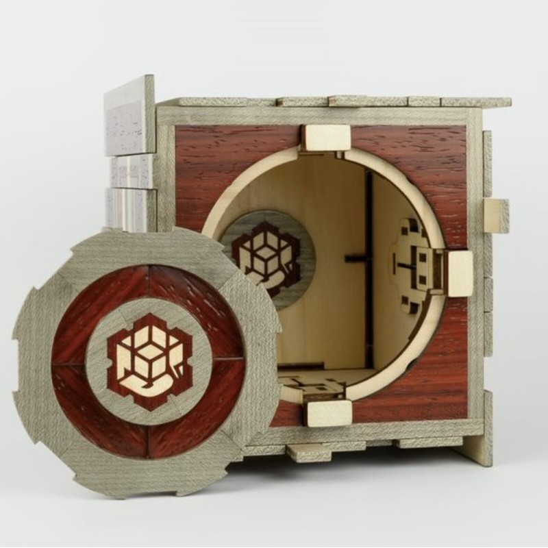 Sciptum cube puzzle box, Luxe version