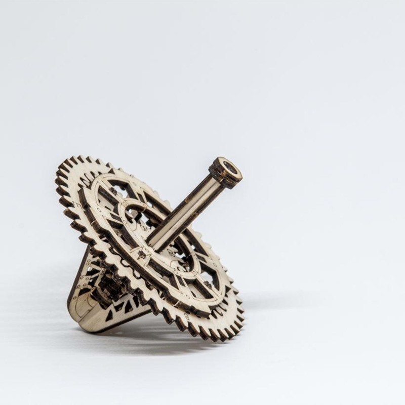 Kit Toupunk Toupie  en bois  Steampunk NKD Puzzle - 4