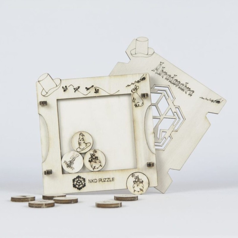 kit Casse-tête en bois Abradacabra NKD Puzzle - 2