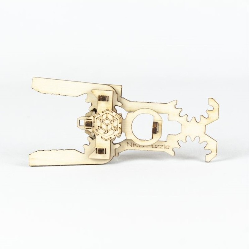 Kit Jeu de construction en bois Cardkit Pince NKD Puzzle - 3