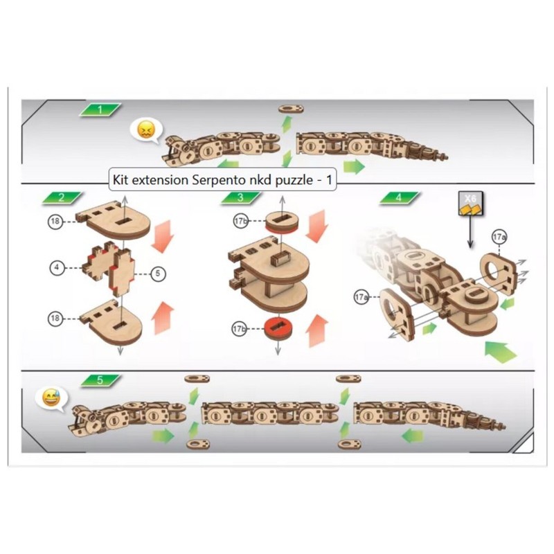 Kit Extension Serpento NKD Puzzle - 2