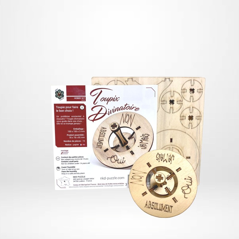 Kit Toupix Divinatoire en bois NKD Puzzle - 7
