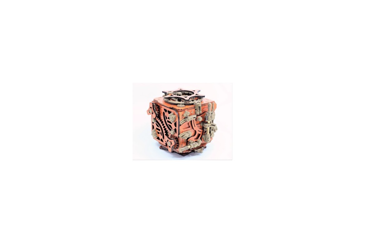 A wonderful testimony of our most complex creation so far: the mecanigma box
